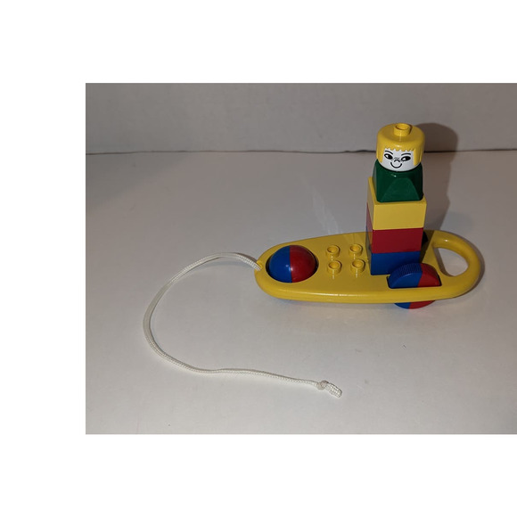 Vintage 1980 Lego Duple Basic Set #2053 Rattle N Roll Complete Rare - Picture 2 of 7